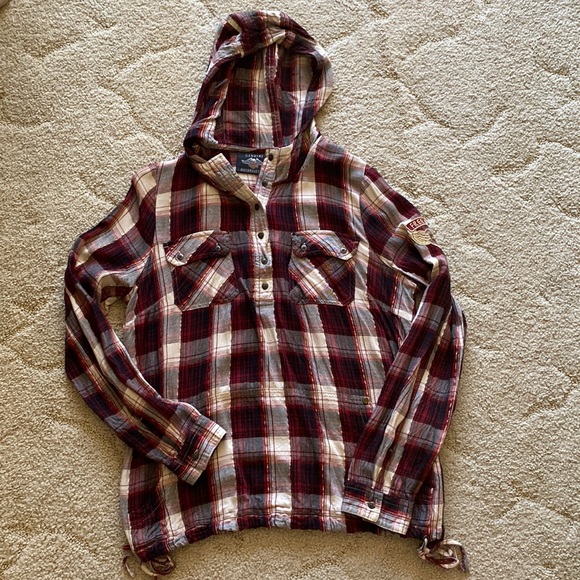 Harley-Davidson hooded long sleeve top - Picture 2 of 8